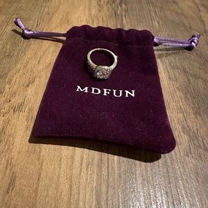 Never been worn fake diamond ring